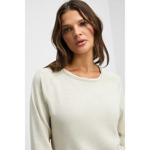 GRIMELANGE ROGUEBEL เสื้อยืดแขนยาวผ้าฝ้าย 100% สำหรับผู้หญิงทรงปกติ - Product Image 5
