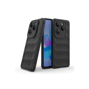 Coque Netzy Infinix Hot 40 Pro en TPU souple, coque arrière en silicone, design ethnique, anti-traces de doigts, silicone souple pour A17 5G, vert foncé - Product Image 4