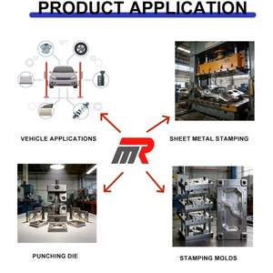 Moldes de troquelado progresivo de acero Mairui personalizados para bisagras de puertas laterales de vehículos (Origen Jiangsu) - Product Image 4