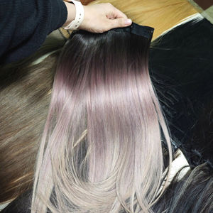 Wholesale 2025 Premium Quality 100% Vietnamese Virgin Human Hair <b>Extensions</b> <b>Clip</b>-In Machine Double Weft All Colors Body Wave - Product Image 1