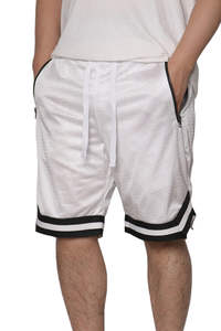 Pantalones Cortos Deportivos de Malla Transpirable y Ecológicos para Hombre de Talla Grande - Servicio OEM, Secado Rápido, Tallas y Diseños Personalizables - Product Image 3