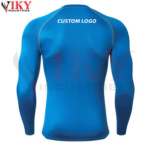 Protection solaire UPF 50+ Manches longues Respirant Meilleure qualité Vêtements d'entraînement de fitness Impression numérique Rash guard pour adulte pour vêtements de sport - Product Image 2