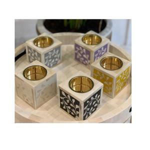 Quemador de fregona de madera Premium lujoso de marca Madre Perla Arte floral natural Estilo árabe Durable Uso de hospitalidad ecológico - Product Image 2