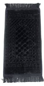 Alfombra de oración de viaje portátil con patrón bellamente impreso, alfombra de oración cómoda para niños para decoración del hogar, Ramadán, venta al por mayor - Product Image 3