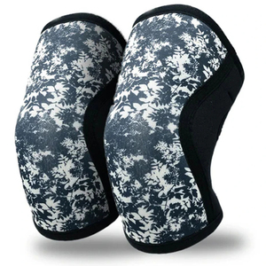 Genouillères légères en tissu élastique de qualité supérieure offrant une flexibilité, un confort et un soutien maximum pendant l'exercice. - Product Image 4