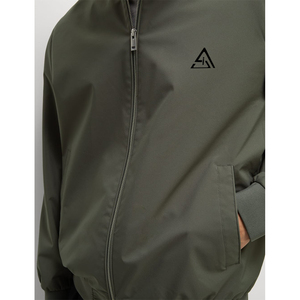 Chaqueta Bomber de Invierno de Alta Calidad con Cuello Alto, Impermeable y Ecológica, con Logotipo Personalizado en la Parte Delantera, Disponible al por Mayor - Product Image 5