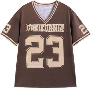 Uniformes de Fútbol Americano Personalizados de Primera Calidad, Camisetas Transpirables con Mangas de Malla Absorbente de Sudor para Hombre - Product Image 2