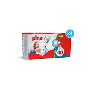Couches jetables classiques pour bébés, pack économique 160 unités (4x40) 11-25 kg - Product Image 3
