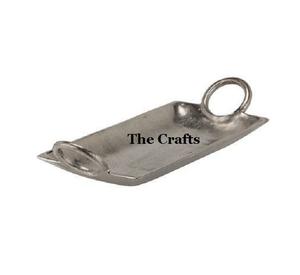 Bandeja de servicio de té y café de diseño maravilloso en bandeja de servicio decorativa de fiesta de boda de color dorado de aluminio - Product Image 5