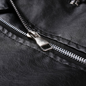 Veste en cuir d'hiver pour homme - Nouvelle arrivée, style décontracté avec fermeture éclair, coupe ajustée, respirante et à séchage rapide, couleur/logo personnalisable - Product Image 5