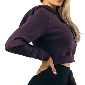 Sudadera con Capucha Informal Personalizada para Mujer, Colores de Invierno, Chaqueta de Punto Bordada, Técnicas de Impresión, Transpirable, de Secado Rápido, Forrada - Product Image 6