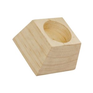 TQC Wooden <b>Candle</b> Holder-Handmade Eco-Friendly <b>Square</b> Design for Home Restaurants Cafes Hot Selling Christmas Tabletop Decor - Product Image 1