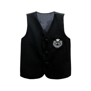 Giá Tốt Nhất Tùy Chỉnh Richard Chàng Trai Quần Áo Thiết Lập 4 Mảnh Màu Đen Bow Tie Vest Với Trắng Ngắn Tay Áo Sơ Mi Và Màu Đen Quần Ngắn - Product Image 6