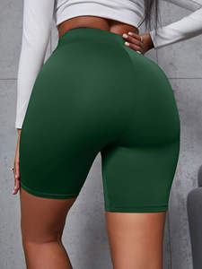 GYM Leggings courts pour femmes en tissu élastique avec personnalisation complète à la demande avec son propre logo - Product Image 2