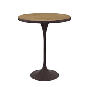 Mesa redonda de centro de madera para el hogar Bar Restaurante y comedor Mesa de centro Buena calidad para la VENTA - Product Image 4