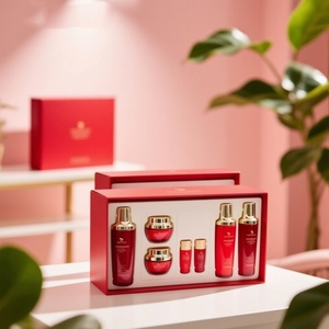 Korean Red Ginseng Moisturizing Skincare Set 5 in 1 for Women Toner <b>Essence</b> Lotion <b>Eye</b> Cream Face Cream Anti Aging Hydration - Product Image 1