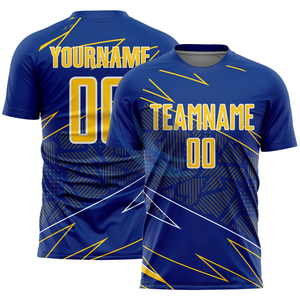 Equipo de fútbol transpirable personalizado, servicio OEM, camisetas de fútbol personalizadas, conjuntos de uniformes de fútbol, camisetas de fútbol sublimadas - Product Image 5