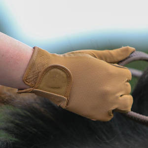 Gants d'équitation pour hommes, logo personnalisé, cuir de mouton, antidérapants, respirants, prix de gros pour usage sportif - Product Image 2