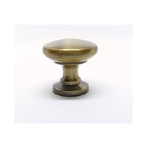 Fournisseur en vrac de quincaillerie pour meubles en laiton à finition antique personnalisée boutons d'armoire en laiton coulé à pois de 35mm à vendre - Product Image 5