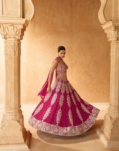 La mejor calidad de tela Lehenga Choli Lehengha, bordado de trabajo Georgette Real Premium en Lehngha Choli exigente - Product Image 5