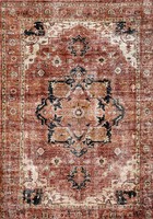 Tapis Adiva, tapis turc de Gaziantep, fabriqué à la machine, style uni, lavable, avec support en coton, antidérapant, en caoutchouc, pour usage domestique, à poils ras et fins