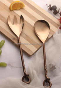 Ensemble de 2 couverts à salade de luxe artisanaux les plus vendus pour la maison Ensembles de couverts de la meilleure qualité - Product Image 6