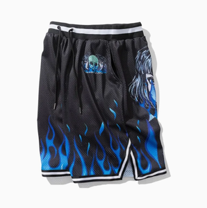 Short en maille élastique 4 voies personnalisé de qualité supérieure Ensemble de sublimation imprimé actif pour la dynamophilie ou la course à pied - Product Image 6