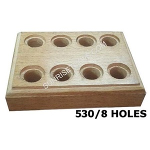 Outils et équipements de bijouterie de haute qualité, support à pinces en bois avec 8 trous, utilisé pour la fabrication de bijoux, vente en gros au prix le plus bas - Product Image 2