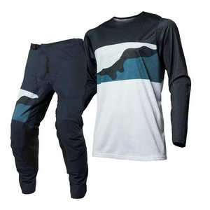 Combinaison de course de moto personnalisée avec logo personnalisé, taille plus, ignifuge, respirante, anti-UV, polyester/coton, vêtements de sport pour hommes - Product Image 3