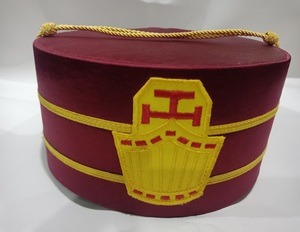 MASONIC REGALIA HOLY ROYAL ARCH HRAM CAP - MASONIC ROYAL ARCH HAT - Product Image 2