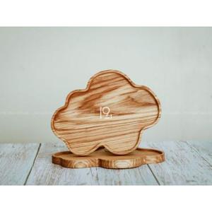 Victorian Style <b>Antique</b> Design Shape Wooden Serving Tray <b>Set</b> with Premium Finished Customized Shape &size Serving Tray - Product Image 1