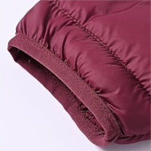 <b>Men</b> <b>Canvas</b> Puffer <b>Jacket</b> Hooded Windproof Eco-Friendly Casual Wear Full Sleeves Lightweight High Quality Custom Logo/Color - Product Image 4