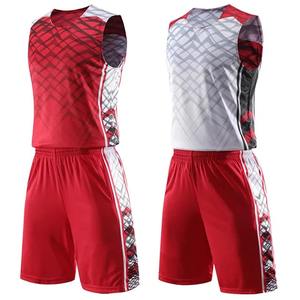 Customized Reversible Basketball Jersey Set <b>For</b> Men <b>Kids</b> Blank Basketball <b>Clothes</b> Quick Drying Breathable Man Children Tracksuit - Product Image 6