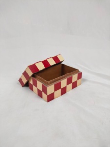 Joyero MDF pulido hecho a mano de inspiración vintage de fabricación india para tienda, anillos, pendientes y más precio de exportación - Product Image 5