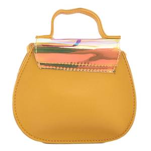 กระเป๋าสะพายไหล่สำหรับเด็กผู้หญิง - สีมัสตาร์ด - Product Image 3