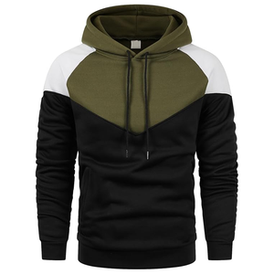 Pulls en molleton décontractés à manches longues et coupe oversize pour femmes, motif uni multicolore, capuche, poche brodée, écologique - Product Image 3