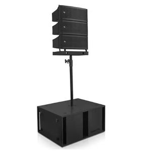 Nuevo Sistema de Sonido LA-2122 Line Array, Doble Woofer de 12 Pulgadas, 1400W (RMS), 2 Vías, Activo y Pasivo, para Exteriores - Product Image 1