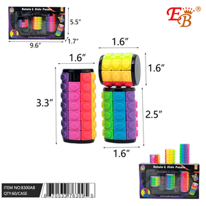 Giocattoli educativi in 3 pezzi a rotazione e Slide 60/2/30 pz/CS - Product Image 1