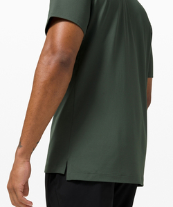 Polos de golf tactiques 3D pour hommes Maillot à manches courtes à séchage rapide 100% polyester Design solide Techniques brodées - Product Image 5