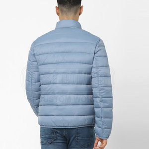 Mens Puffer Jacket With Quilted Design And Zipper Closure For Outdoor Winter Wear Lightweight Mens Puffer Jacket - Product Image 4