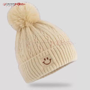 Soft Knit 100% Wool <b>Beanie</b> for Women-Breathable & <b>Waterproof</b> Adjustable City Style Casual Winter Hat - Product Image 6