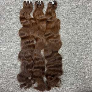 สีคลื่นธรรมชาติ4เส้นผมมนุษย์ผม100% ผมดิบจากเวียดนาม - Product Image 1