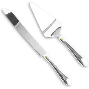 Cuchillo para pasteles Premium de acero inoxidable de alta calidad y herramientas para servir y cortar pasteles en eventos especiales - Product Image 6