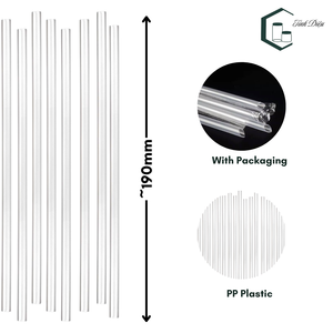 Échantillon gratuit écologique de qualité alimentaire dégradable de paille PP potable transparente bas quantité minimale de commande logo personnalisé - Product Image 2