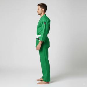 ชุดคาราเต้ยูโด BJJ GI kimono Jiu Jitsu ชุดคาราเต้ชุดเทควันโดศิลปะการต่อสู้โลโก้ตามสั่ง - Product Image 6