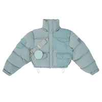 Veste matelassée légère et respirante en polyester épais pour femme, coupe personnalisée, imperméable et coupe-vent, idéale pour l'hiver