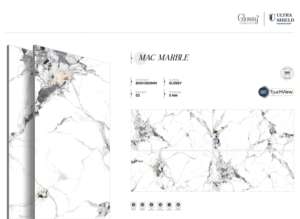 Carreaux de porcelaine brillants de luxe contemporains, dimensions 800x1600, 1200x1800, 750x1500 mm, dalles modernes pour la décoration intérieure - Product Image 3