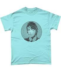 T-shirt décontracté pour hommes avec motif de lunettes de soleil roses, à manches courtes, col rond, en coton jersey - Product Image 3