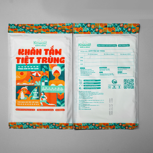 Toallas de playa de tela no tejida desechables personalizadas de alta calidad, respetuosas con el medio ambiente, gran absorción, producción de Vietnam - Product Image 3