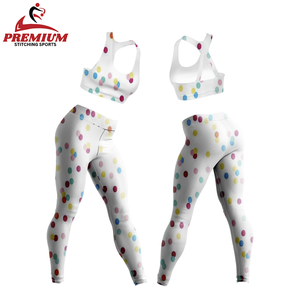 ชุดเล่นโยคะสำหรับผู้หญิงชุดเล่นฟิตเนสยิมพิมพ์ลายซับลิเมชัน - Product Image 1